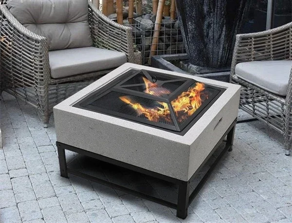 Fire Pit Bowl - # Когнище для патио, современная дровяная