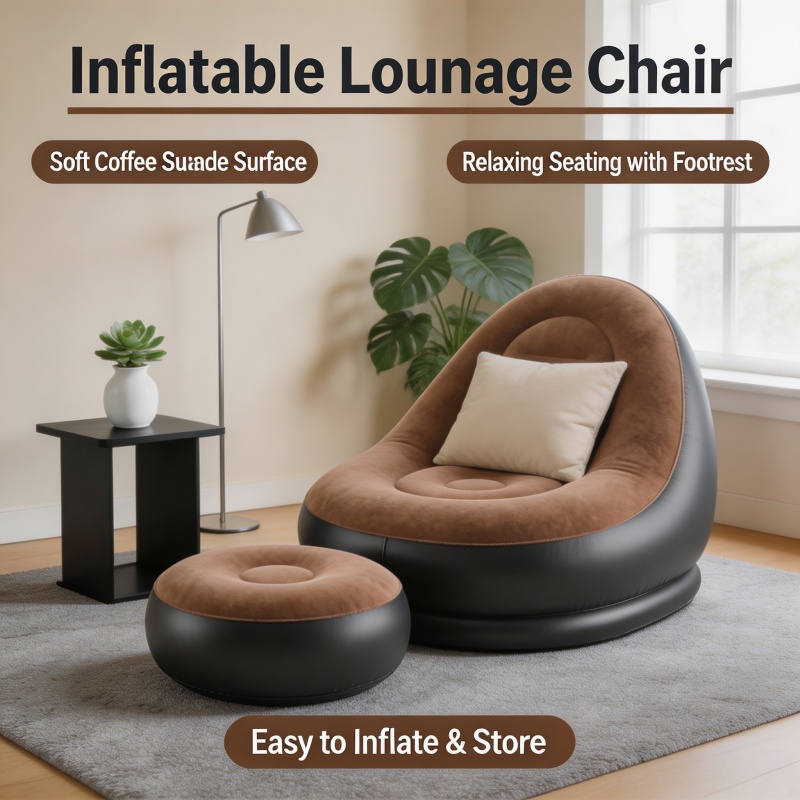 Outdoor Furniture Small - Надувное кресло-шезлонг для отдыха, складной диван-кровать