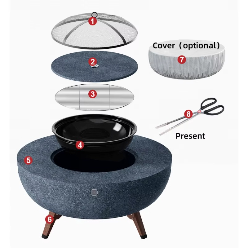 Уличный стол 81 см (31,8 дюйма – обзор и цена Fire Pit Bowl