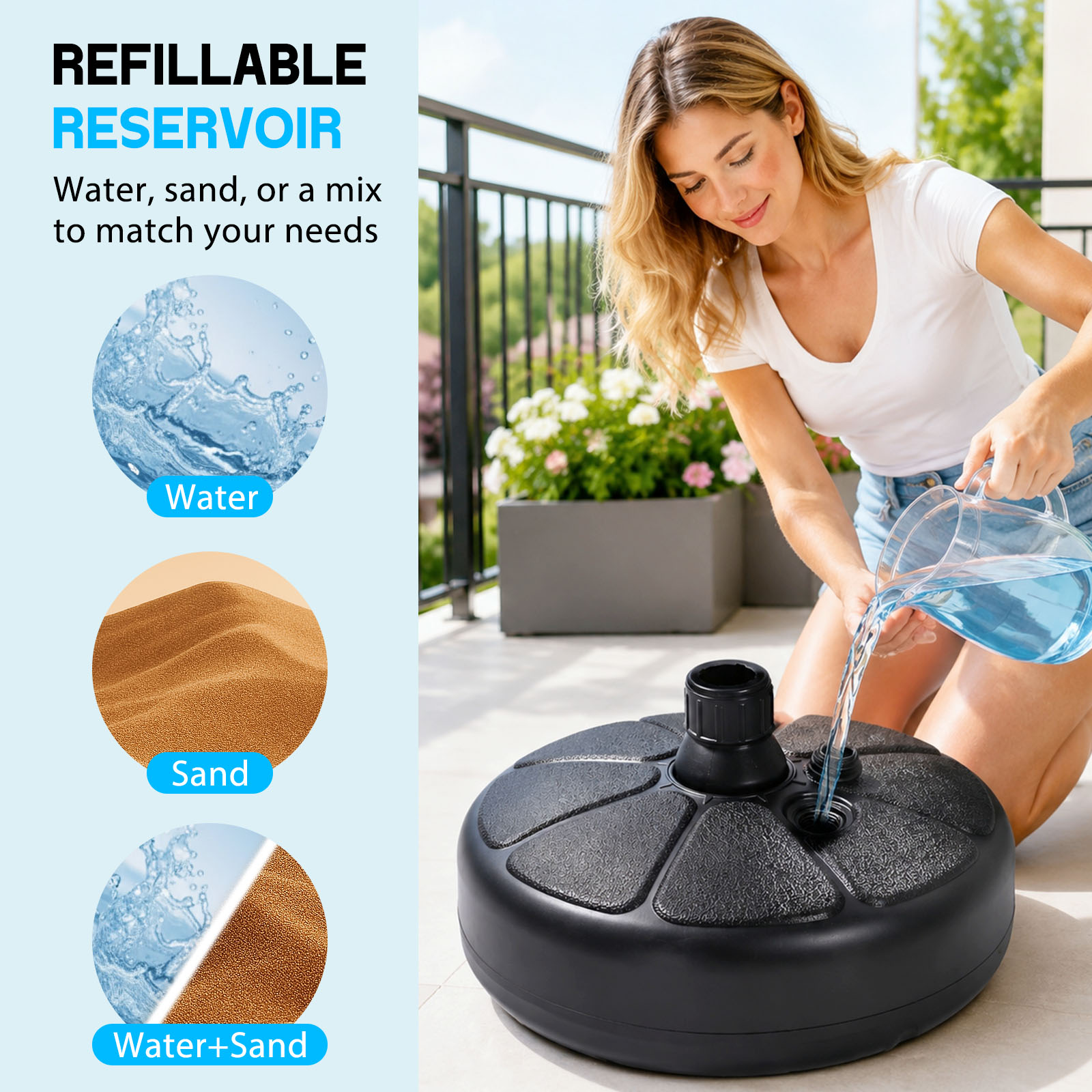 Основание для зонта с возможно – обзор и цена Outdoor Furniture Umbrella