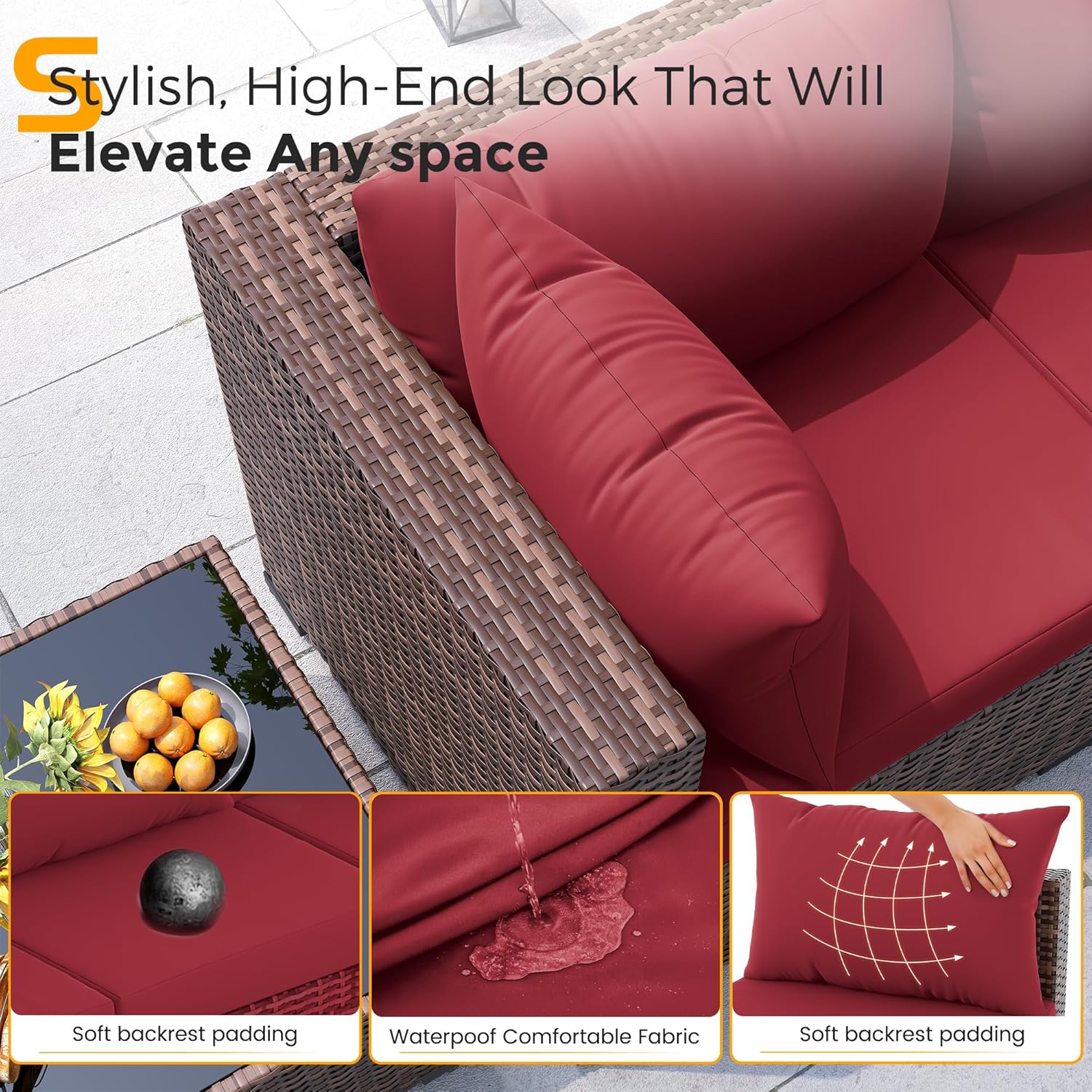 Комплект из 8 предметов: всепо – обзор и цена Outdoor Furniture Fire Pit Set