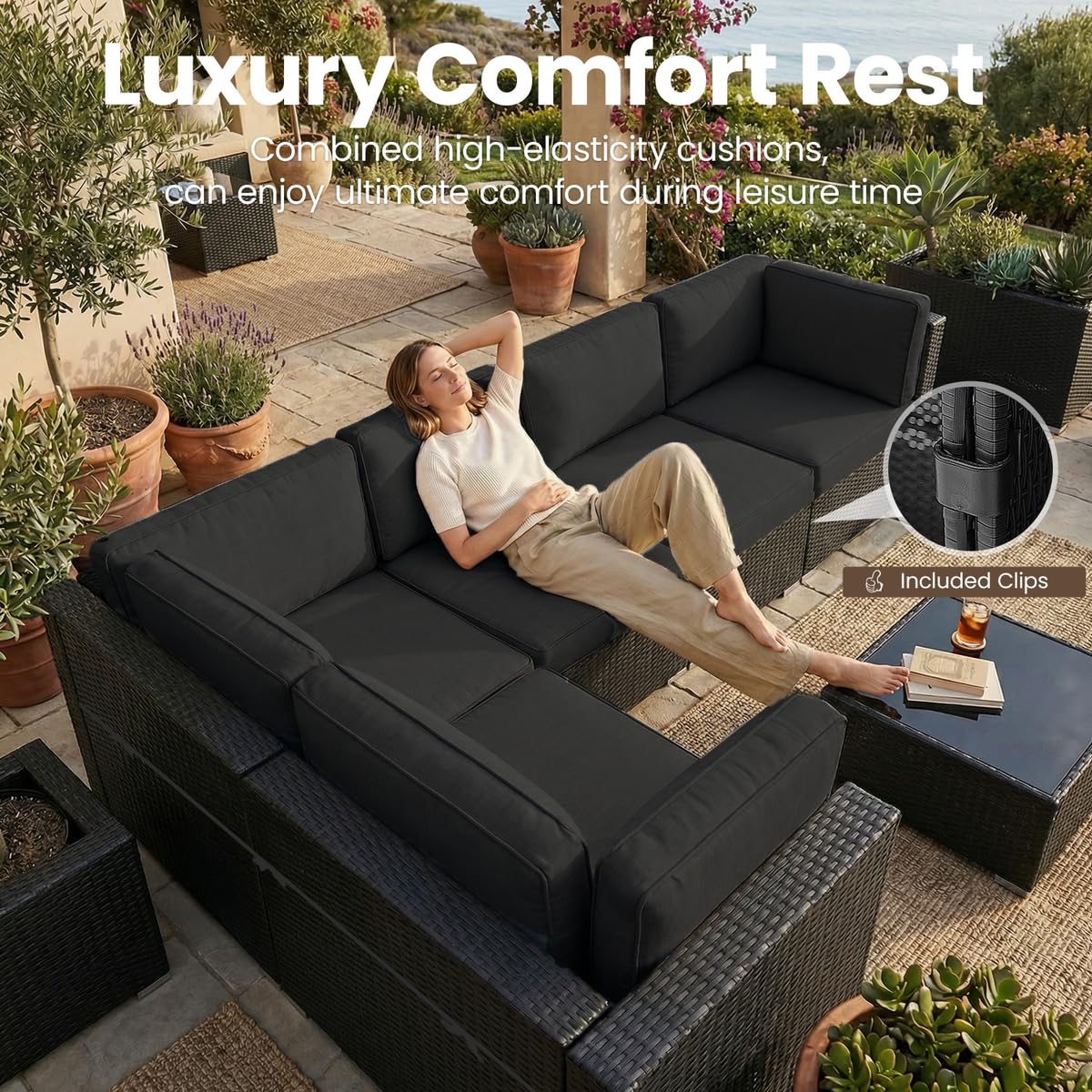 Комплект садовой мебели из 8 п – обзор и цена Outdoor Furniture Fire Pit Set