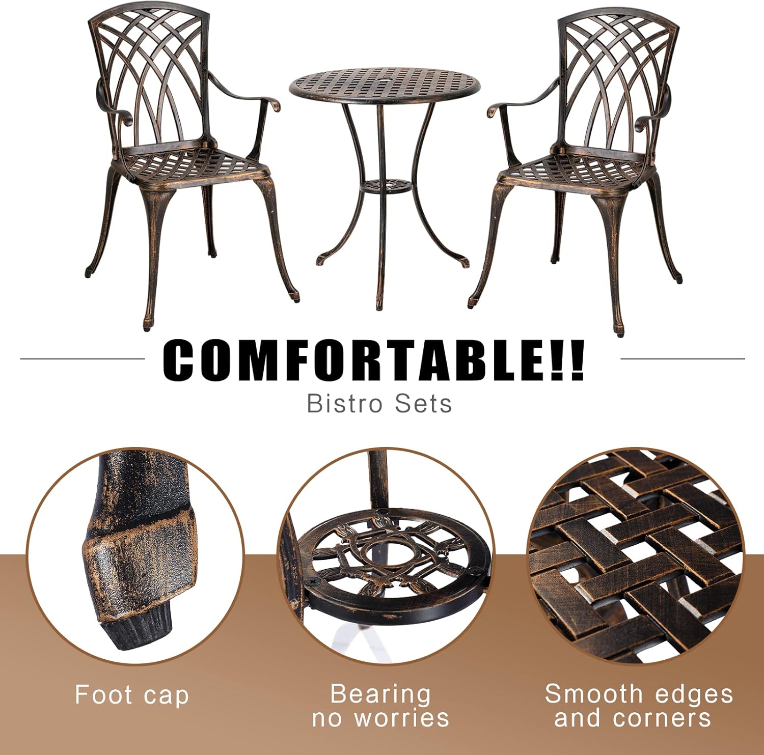 Бронзовый устойчивый к ржавчин – обзор и цена Outdoor Furniture Umbrella