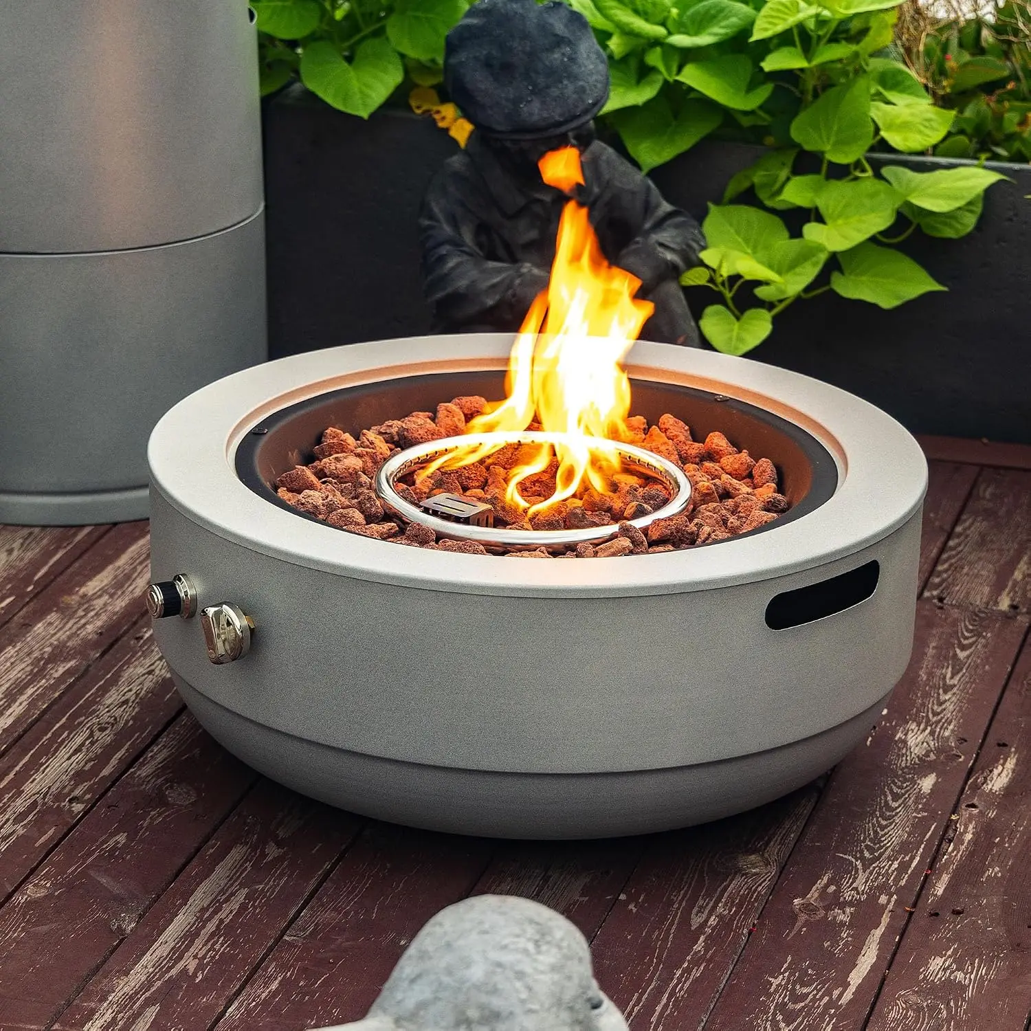 24-дюймовый газовый костровой  – обзор и цена Fire Pit Bowl