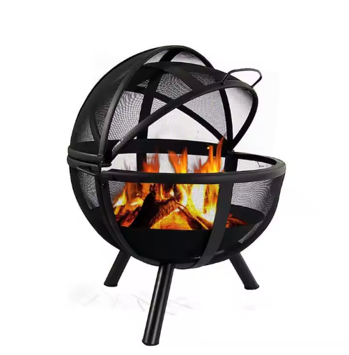 Сферический уличный очаг-чаша  – обзор и цена Fire Pit Bowl